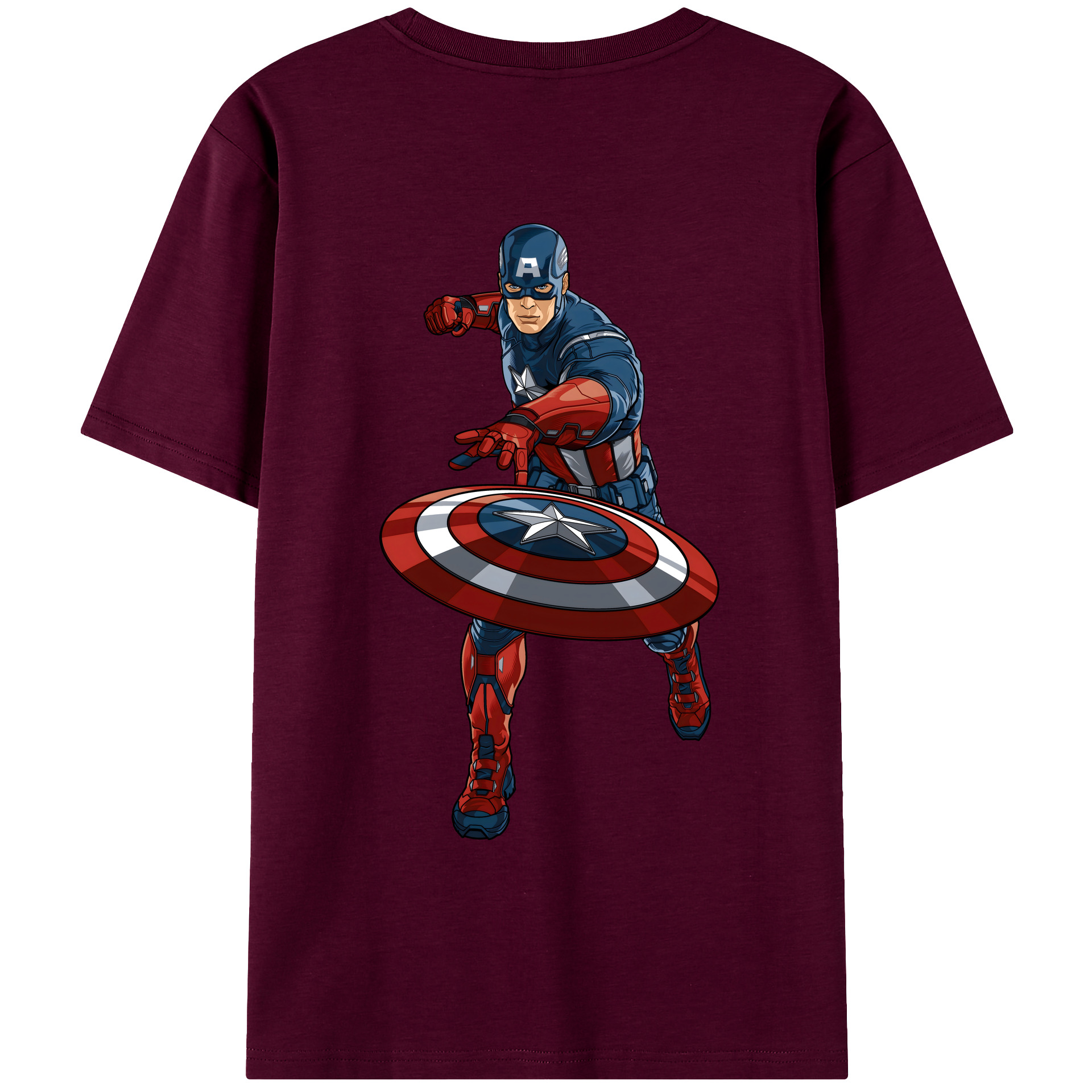 （画像用） アベンジャーズ The Avengers レディース半袖Tシャツ(バックプリント)